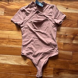 abercrombie pink body suit